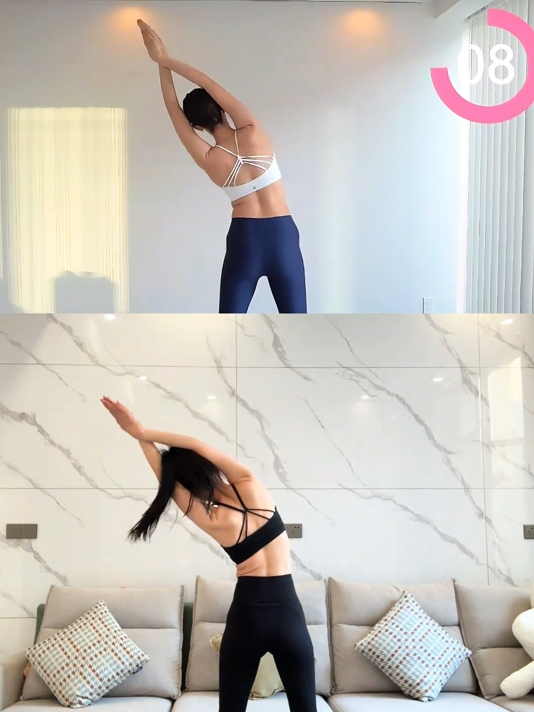 8-Min Taoist Waist Workout | Standing Side Stretch for Qi Flow & Core Strength